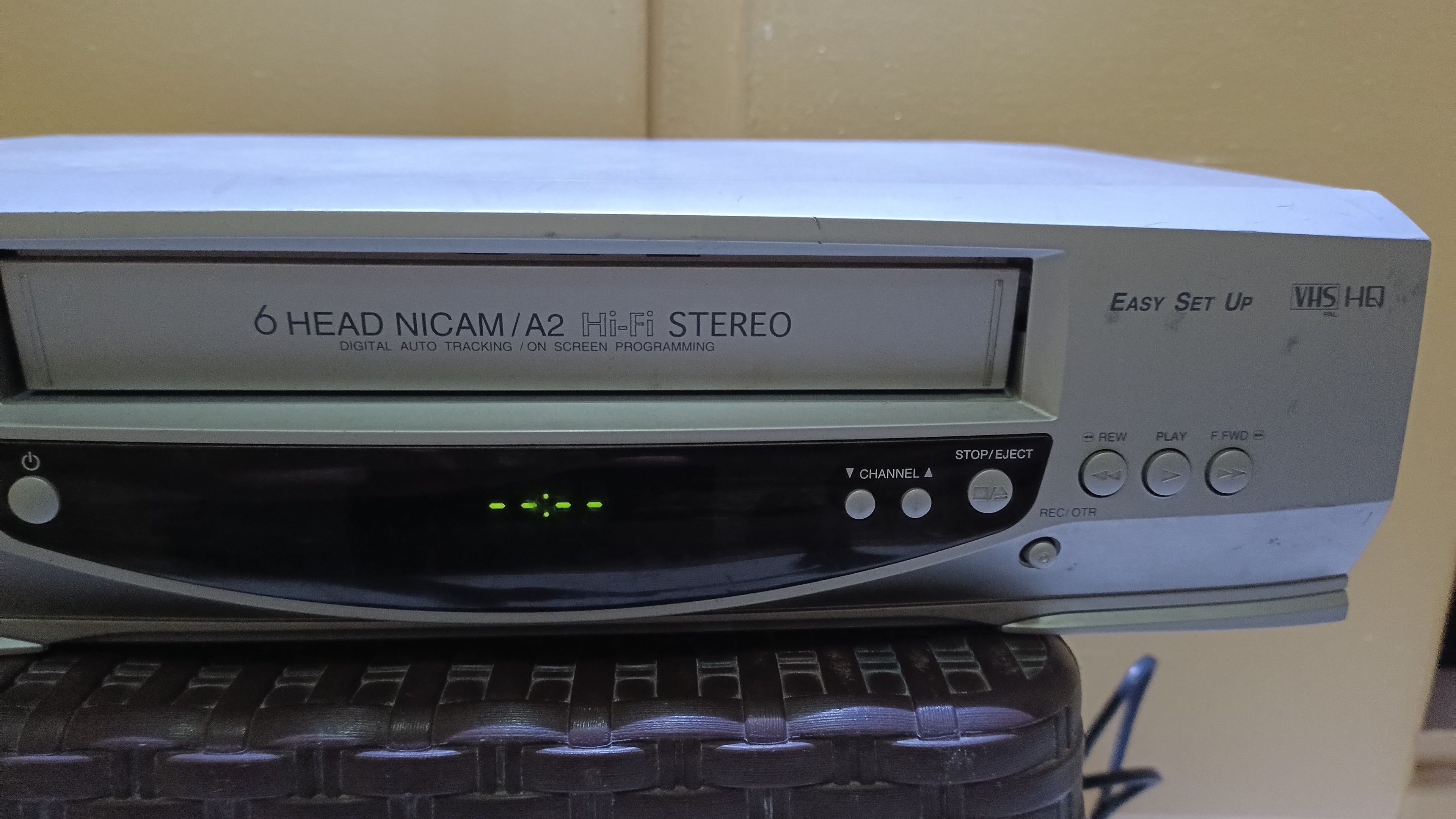 VHS videos blanc
