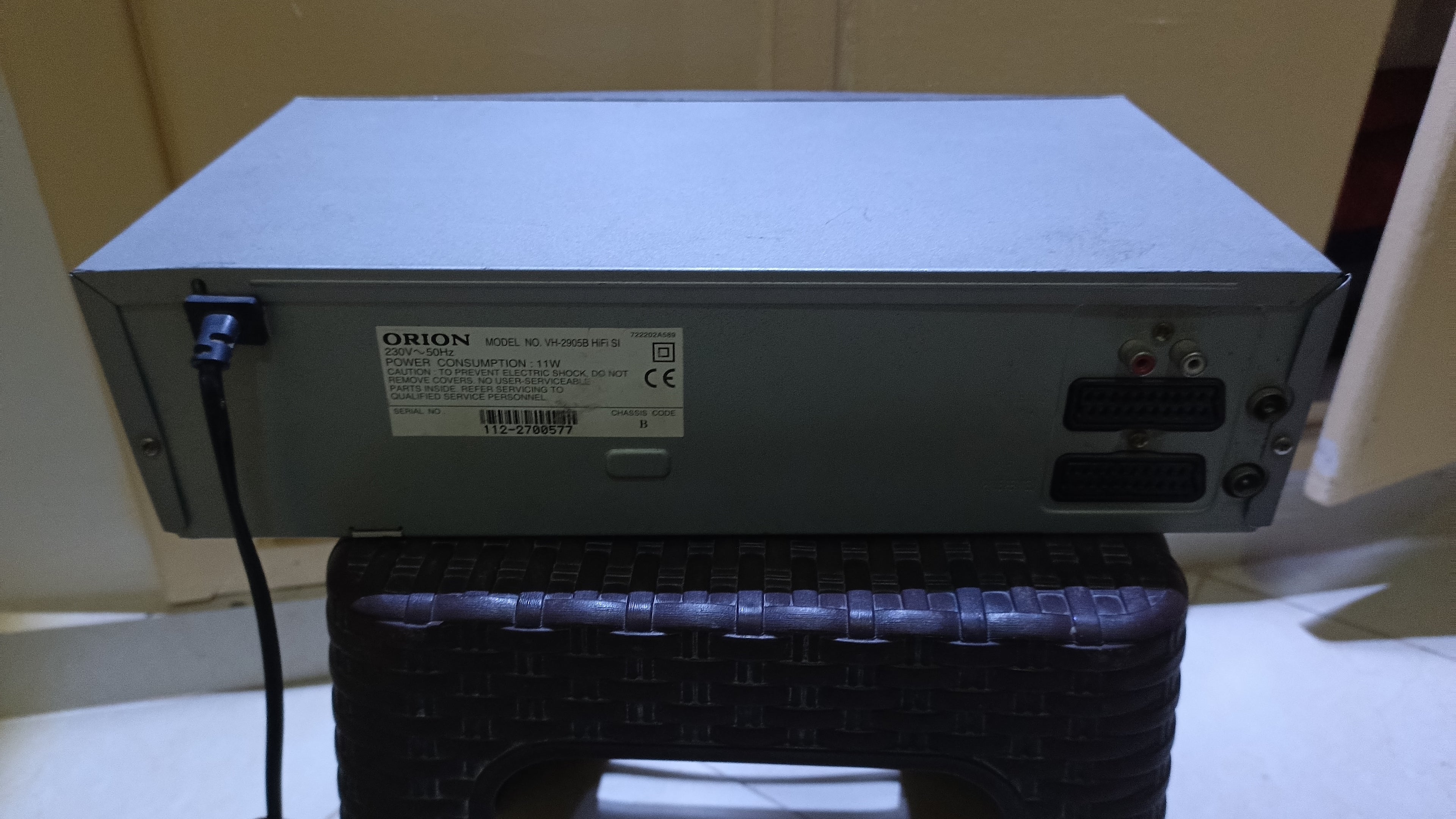 VHS videos blanc