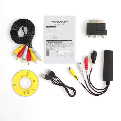 Carte de Capture Vidéo USB 2.0 (VHS vers DVD)
