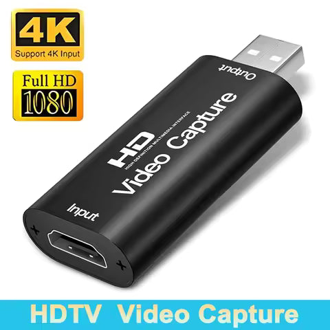 Carte d'Acquisition Vidéo 4K USB (HDMI vers USB)
